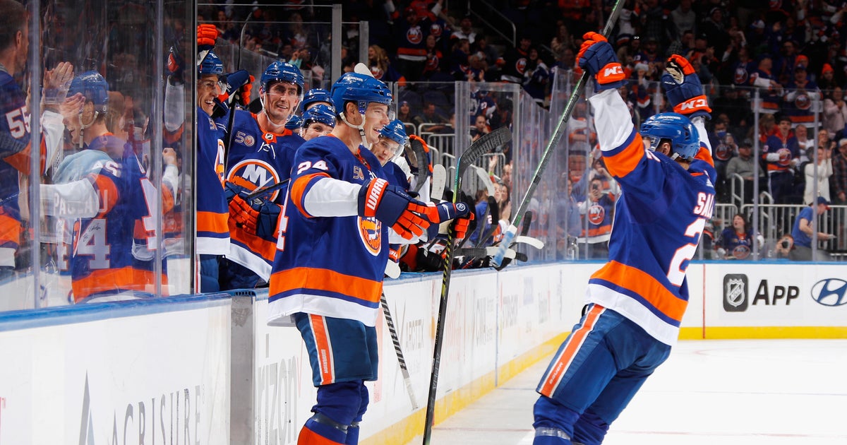 Mayfield and Salo score twice, Islanders defeat Ducks, 71 CBS Los