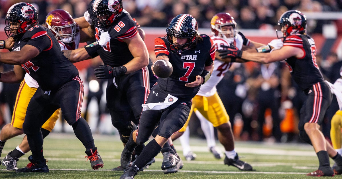 No. 20 Utah tops No. 7 USC, 4342, on last minute touchdown and twopoint conversion CBS Los