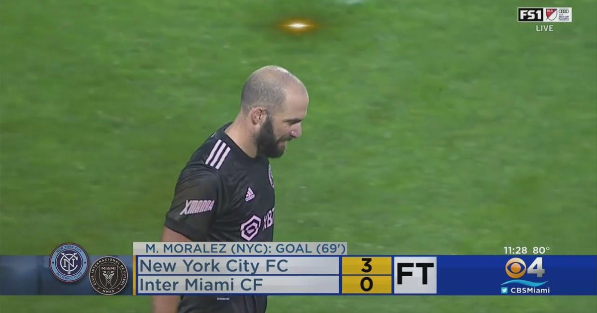Period about for Inter Miami, job ends for Higuain