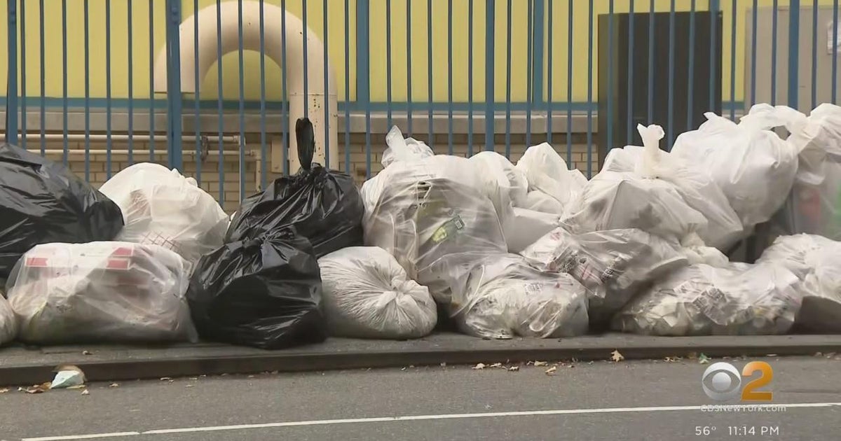 New York City studying best practices to improve trash collection CBS