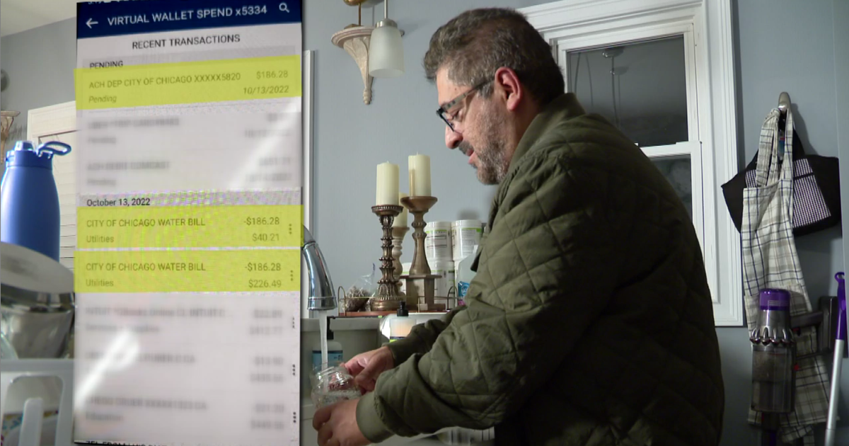 3 500 Chicago Water Customers Billed More Than Once Cbs Chicago