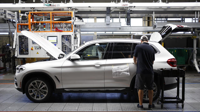 Inside The BMW Manufacturing Co. Assembly Plant Ahead Of Markit Manufacturing Figures 