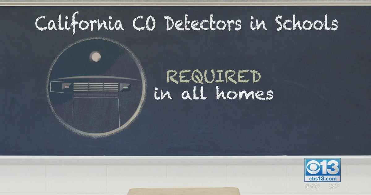 California police on CO2 detectors in classrooms