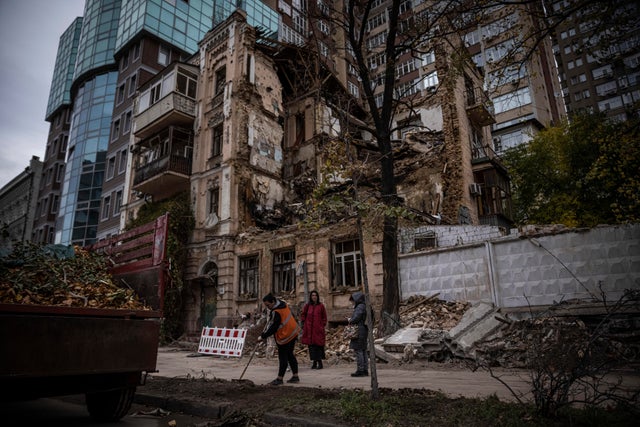 Kyiv drone attack Ukraine 