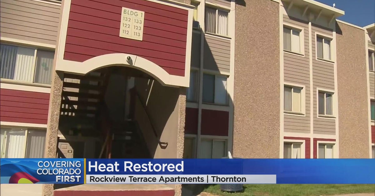 Heat restored at Thornton apartments CBS Colorado