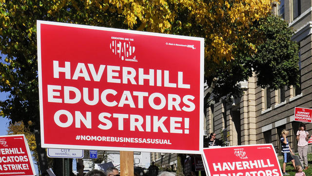Haverhill and Malden Teacher Strike 