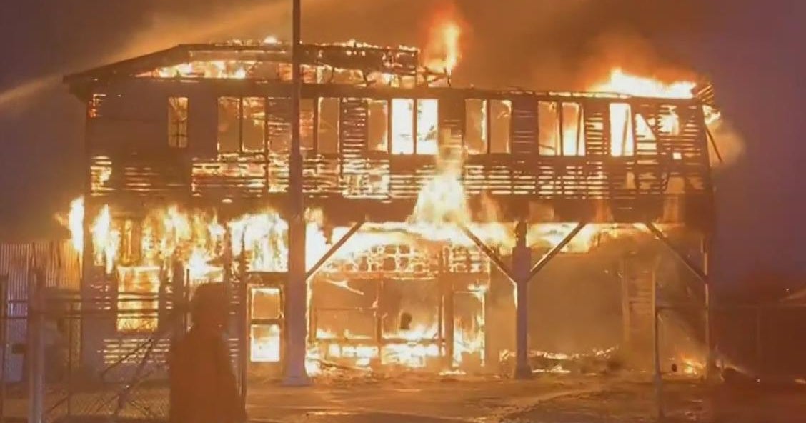 Stockton firefighter hurt while fighting a warehouse fire