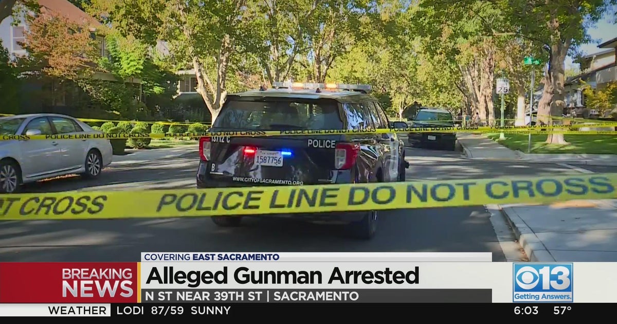 Alleged gunman in deadly East Sacramento shooting arrested - CBS Sacramento
