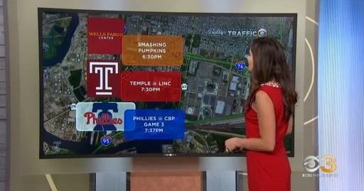 Traffic tips for busy Philadelphia sports weekend - CBS Philadelphia