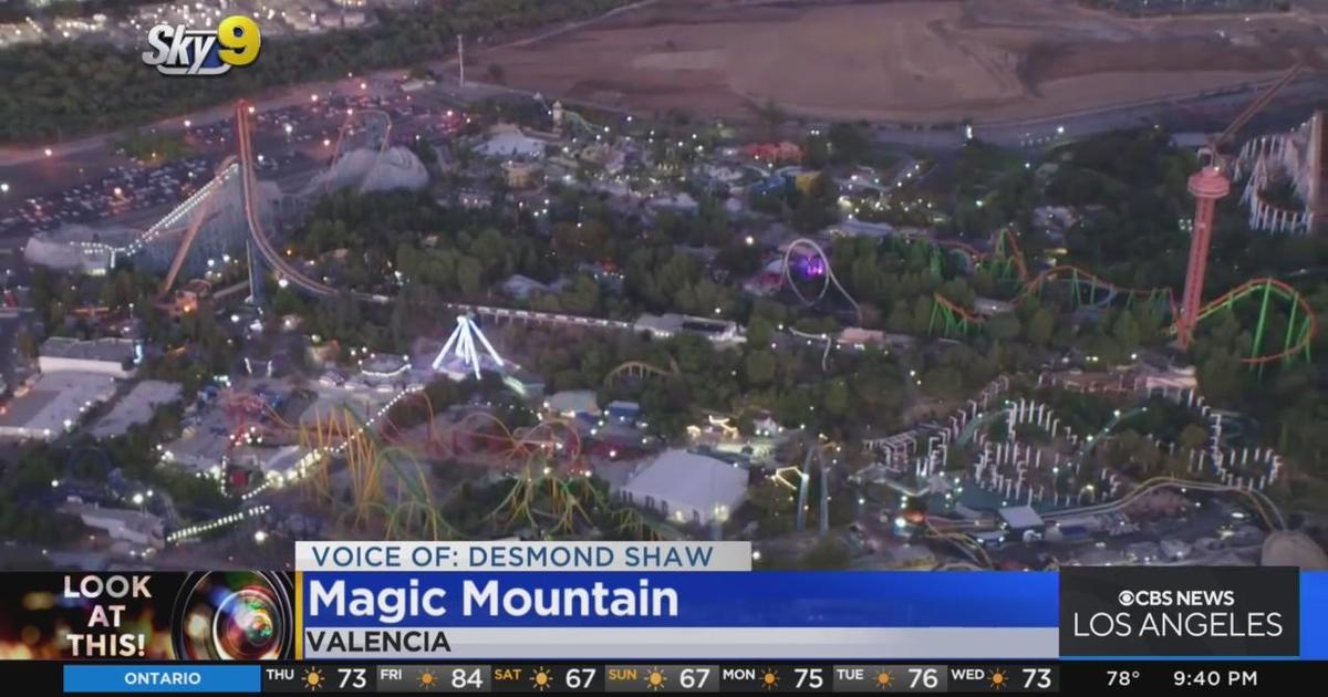 Look At This! Six Flags Magic Mountain CBS Los Angeles