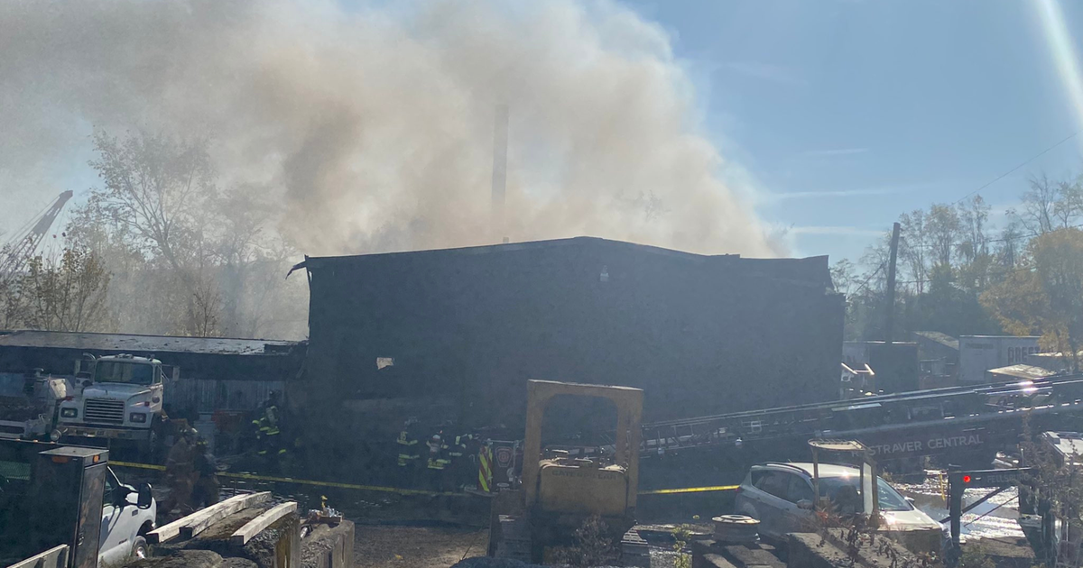 Forward Township storage warehouse destroyed by fire CBS Pittsburgh