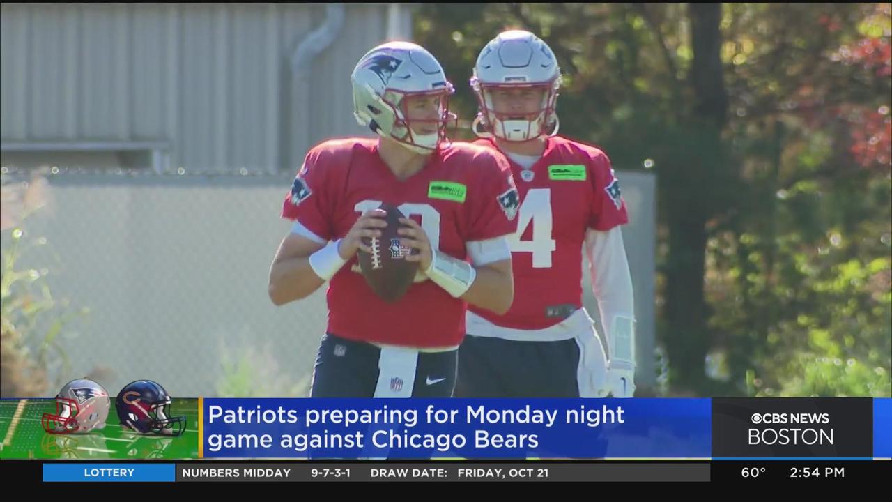 Who won MNF Patriots vs. Bears game last night?