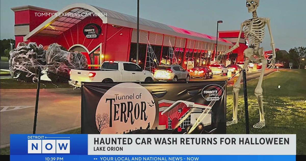 Haunted car wash coming to Metro Detroit for next two weekends CBS