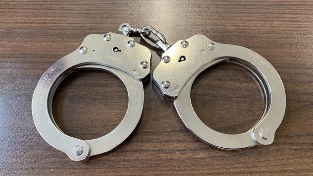 Handcuffs purchases by Michael Hanley