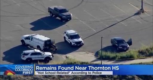 "Dated humans remains" found in open space in Thornton CBS Colorado