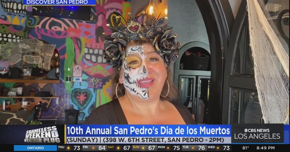 Shameless Weekend Weather Plug San Pedro's Dia de los Muertos CBS