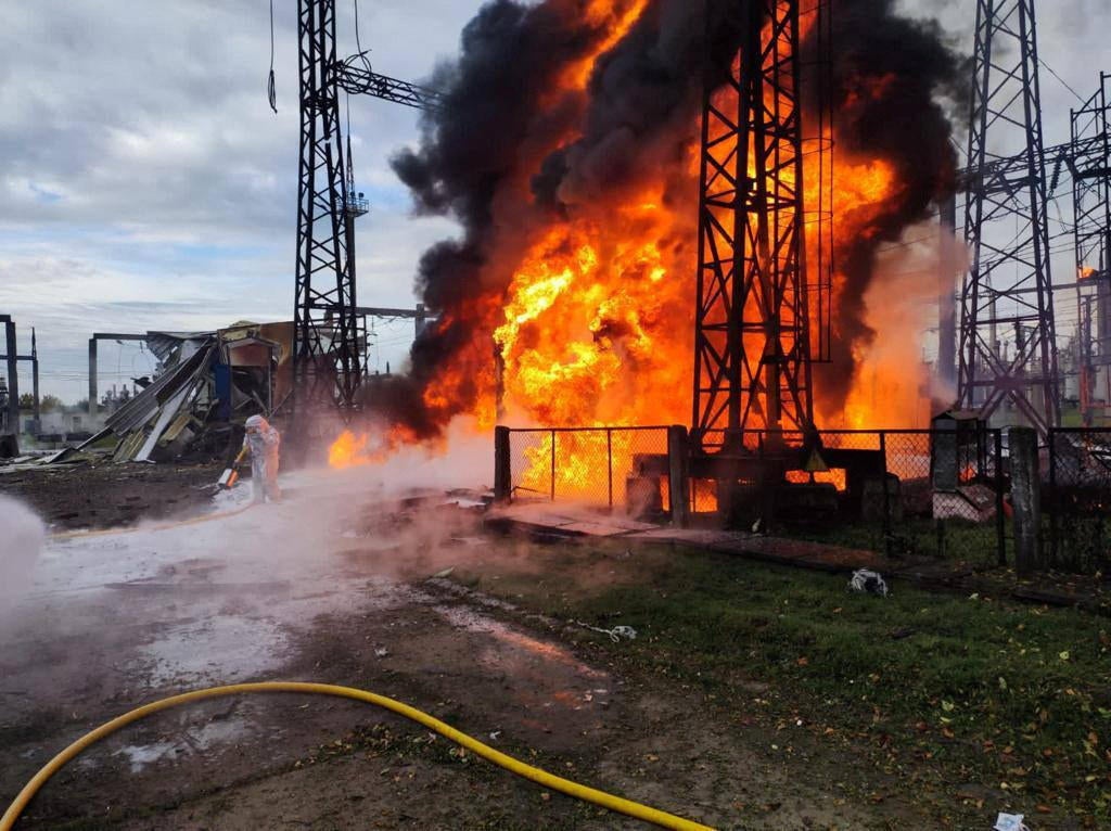 Russia Unleashes Barrage Of Missiles In Ukraine In massive Attack 