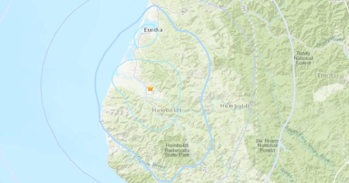 A 4.1-magnitude earthquake strikes the town of Fortuna, Humboldt County