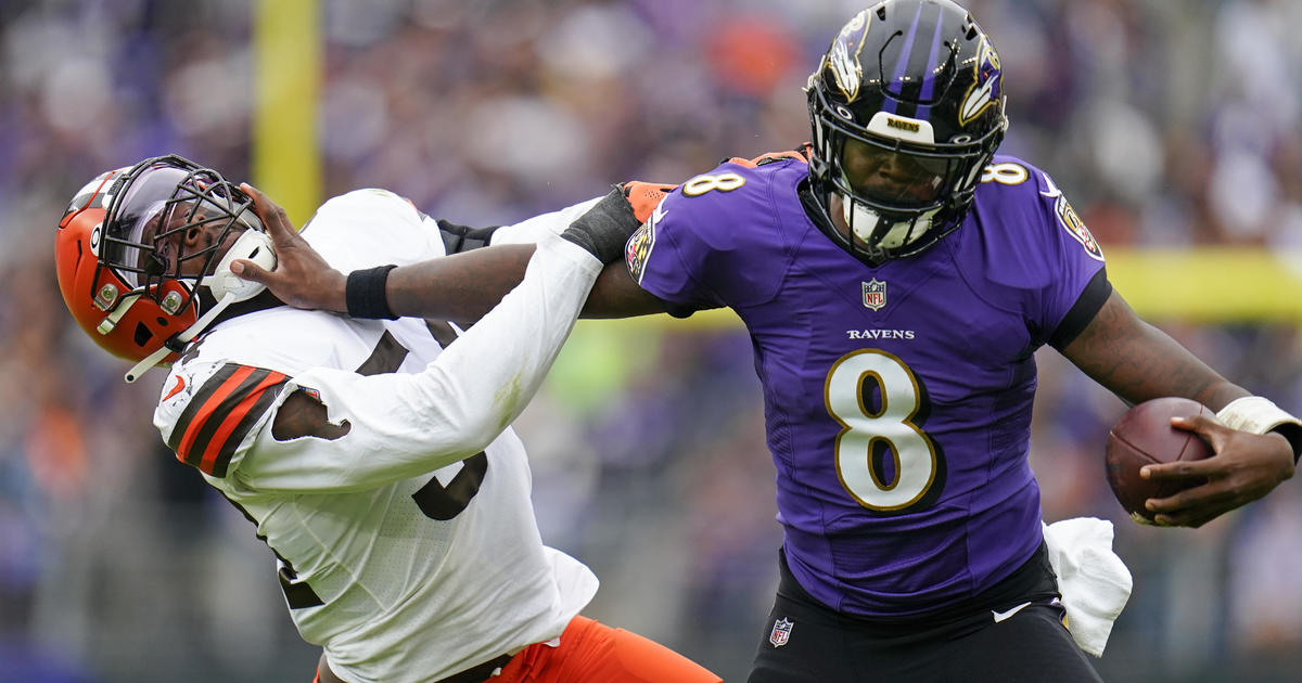 Jackson runs past Vick, effort wasted in brutal Ravens' loss