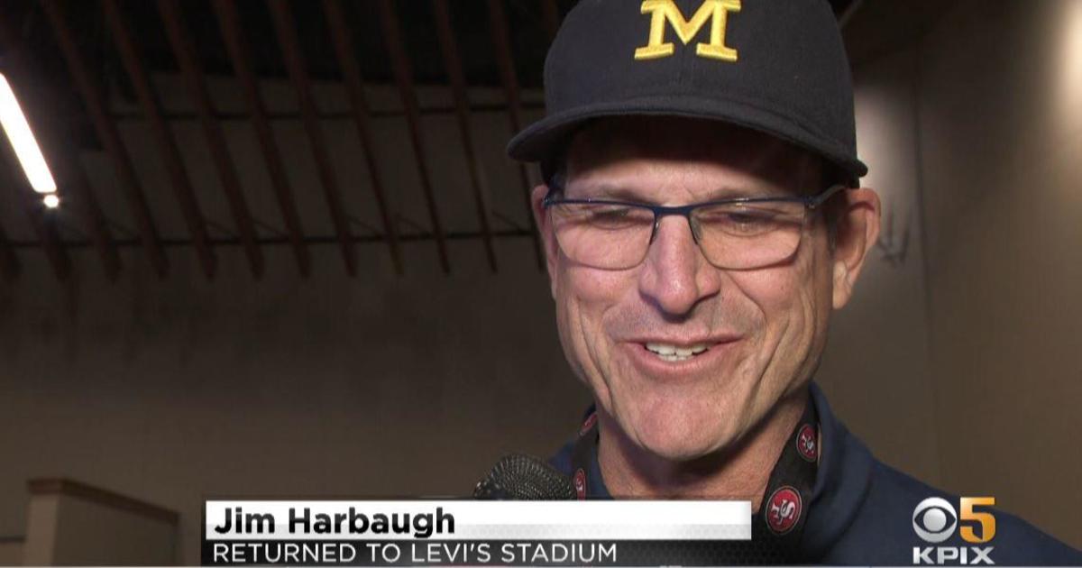 'I had the time of my life' Jim Harbaugh returns to Levi's Stadium for