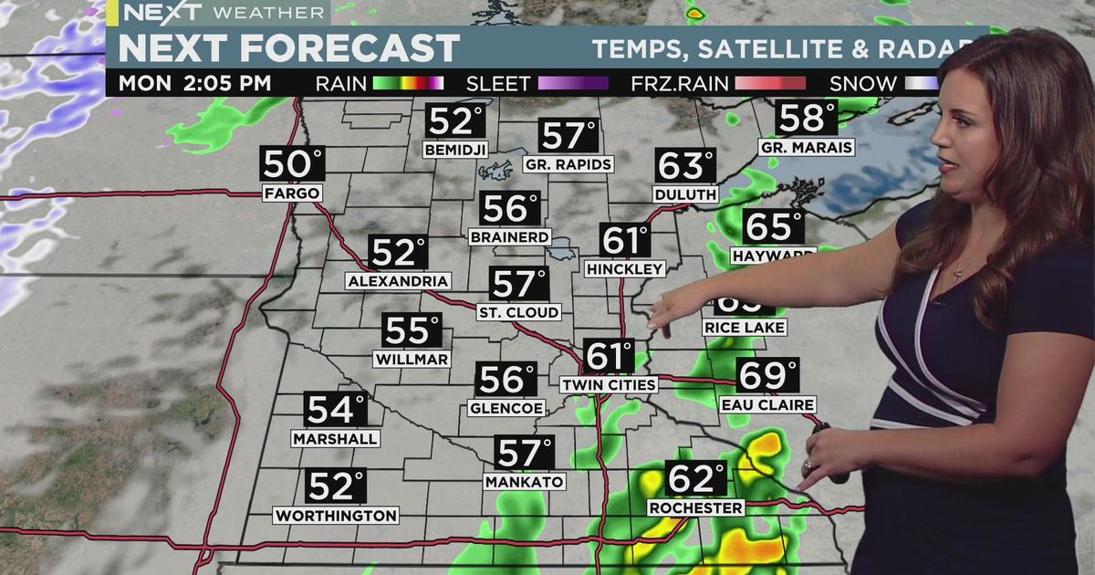 NEXT Weather: 9 a.m. weather report - CBS Minnesota