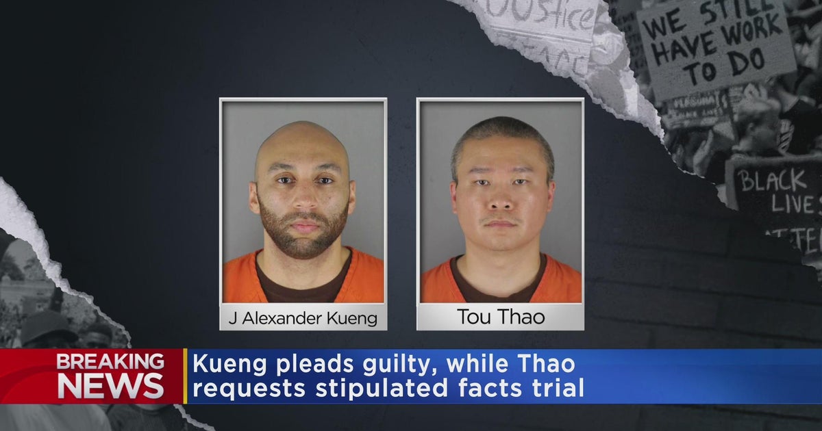 Kueng pleads guilty; Thao to have trial by "stipulated evidence" CBS
