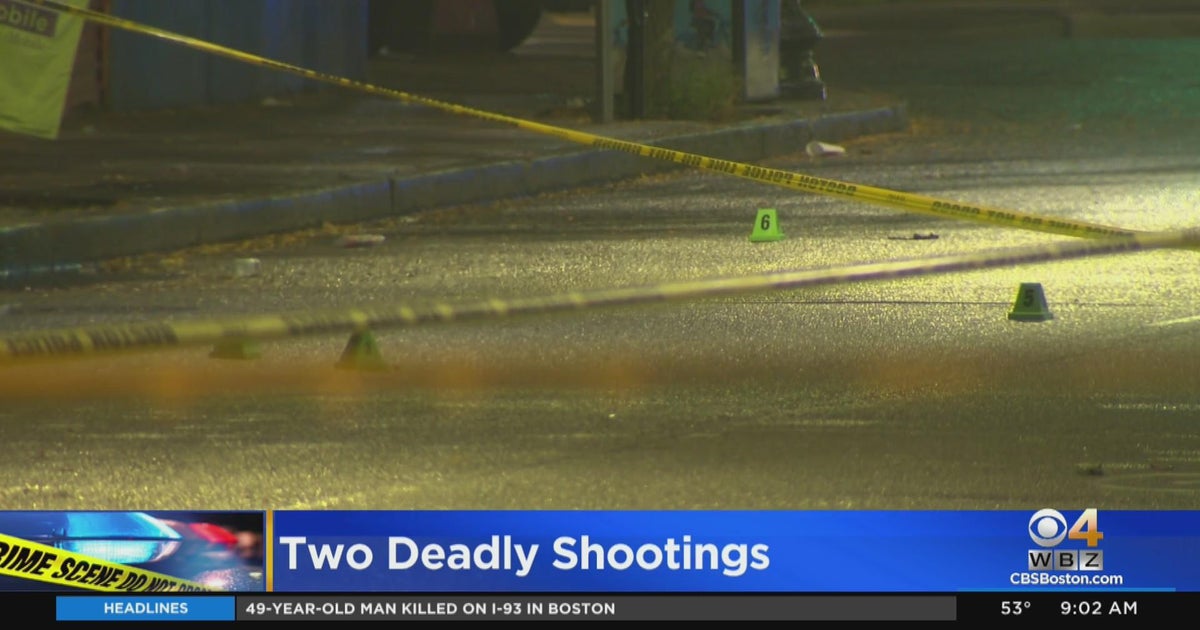 2 killed in shootings in Boston Sunday CBS Boston