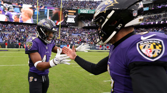 Edwards, running game were key for Ravens against Browns