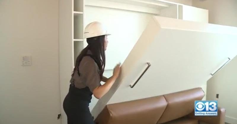 Single-car garage micro-apartment units being built in downtown Sacramento