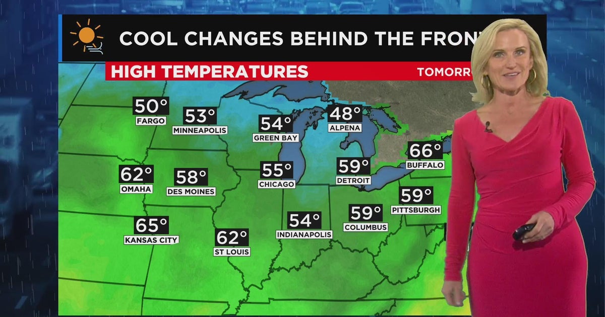 Chicago First Alert Weather: As rain goes away, cooler temperatures ...