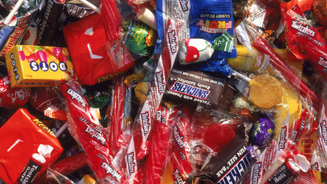 Assortment of candy 