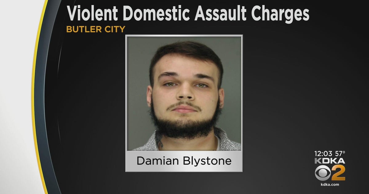 Butler man charged in violent domestic assault - CBS Pittsburgh