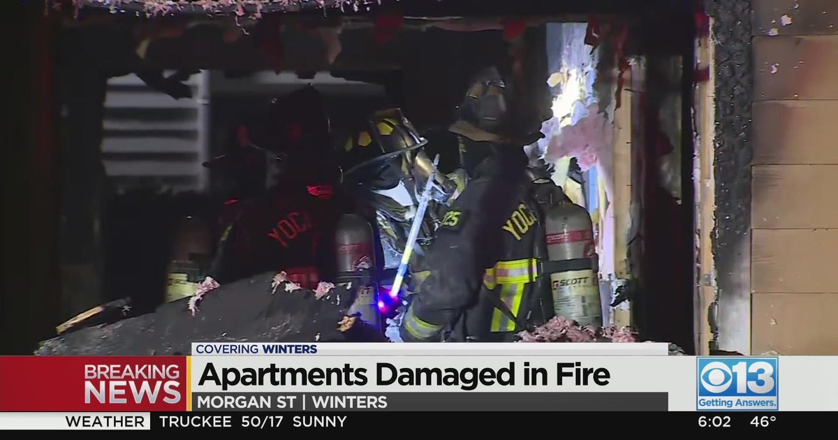 2 Winters apartments damaged in early morning fire