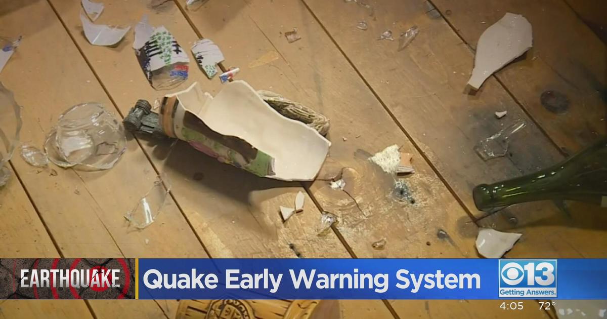 California Debuts Earthquake Early Warning System - CBS Sacramento