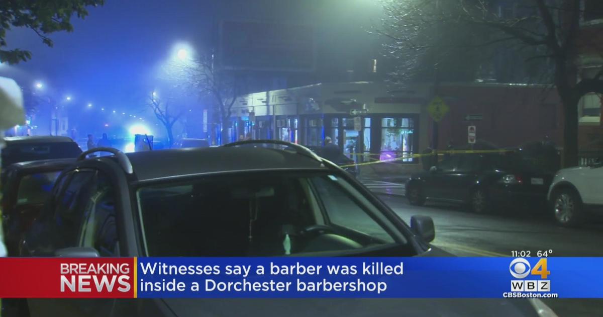 Witnesses Say Barber Shot And Killed In Dorchester - CBS Boston