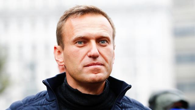 Russian opposition leader Alexey Navalny attends a rally in support of political prisoners in Moscow on September 29, 2019. 