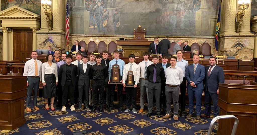Bethel Park baseball honored at State Capitol for their backtoback