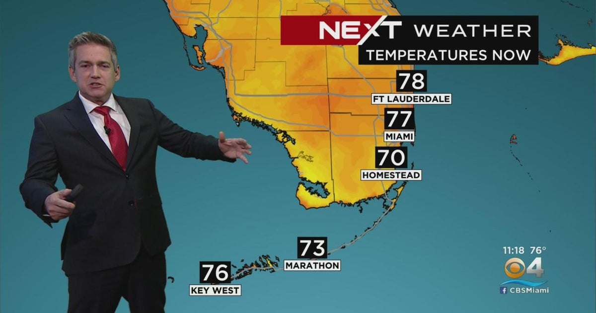 NEXT Weather forecast for Wednesday 10/26/22 11PM - CBS Miami