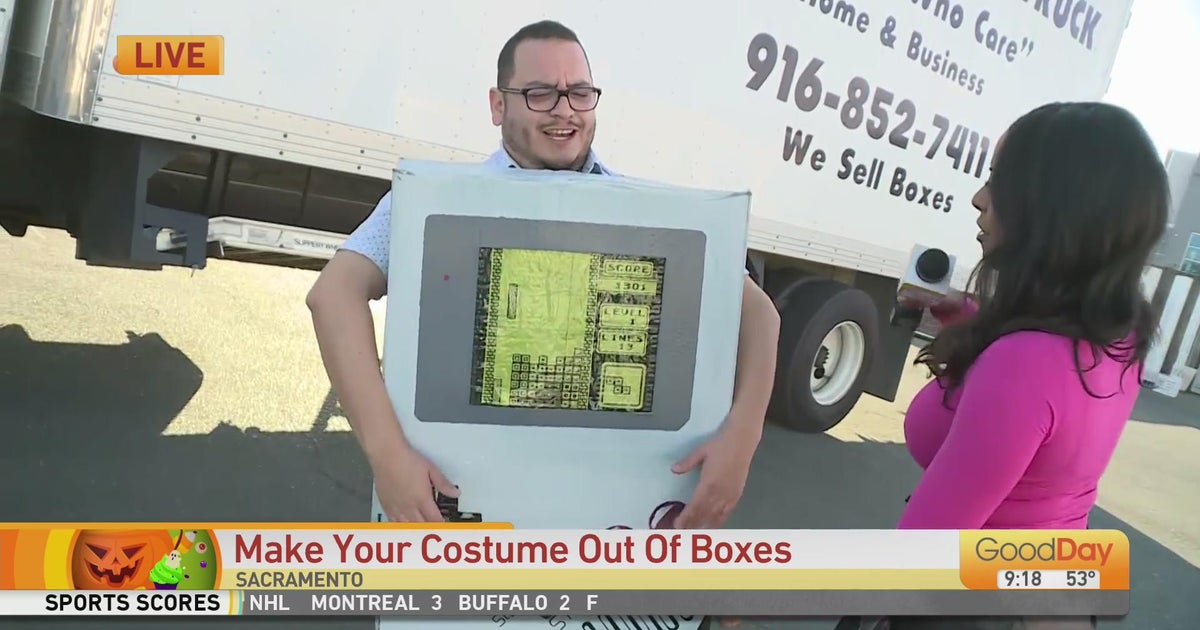 Make Your Costume Out of Boxes Good Day Sacramento