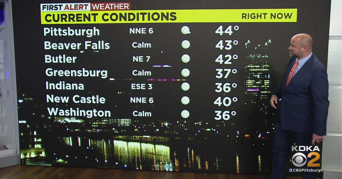 KDKATV Nightly Forecast (10/27) CBS Pittsburgh