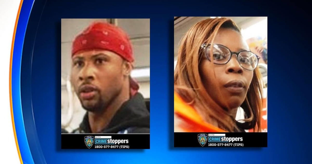 Man, woman accused of punching 78-year-old man on 1 train - CBS New York