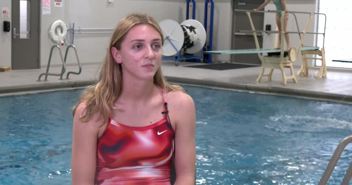 Partially blind diver defies odds CBS Minnesota