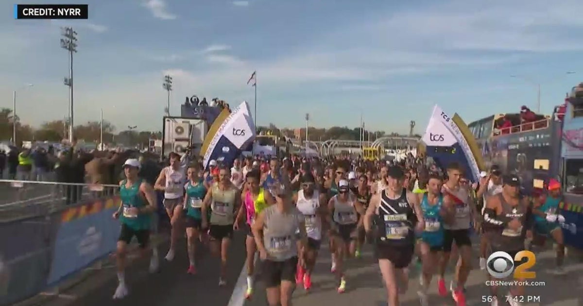 Blue Card Foundation returns to NYC Marathon as sponsor - CBS New York