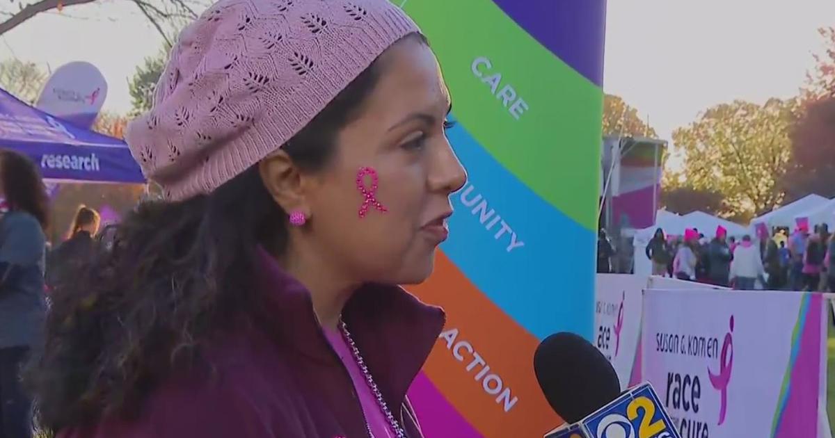 Susan G. Komen Walk Domenica Lagunas shares her story of survival