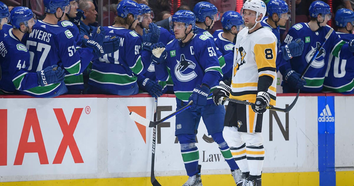 Penguins Western Canada Woes Continue In 5-1 Loss To Canucks - CBS ...