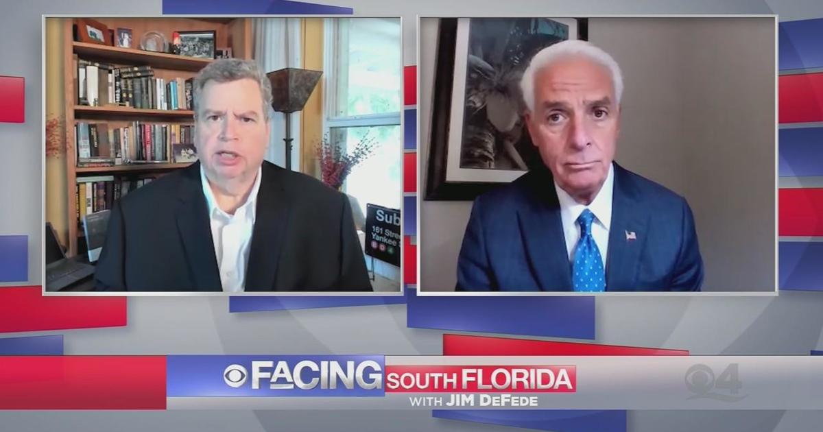 Facing South Florida One On One With Charlie Crist Cbs Miami