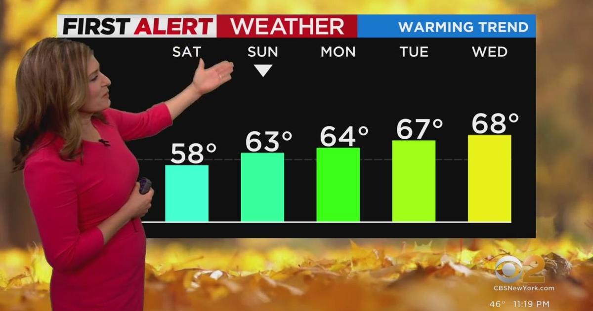 First Alert Weather: CBS2 11 P.m. Forecast - CBS New York