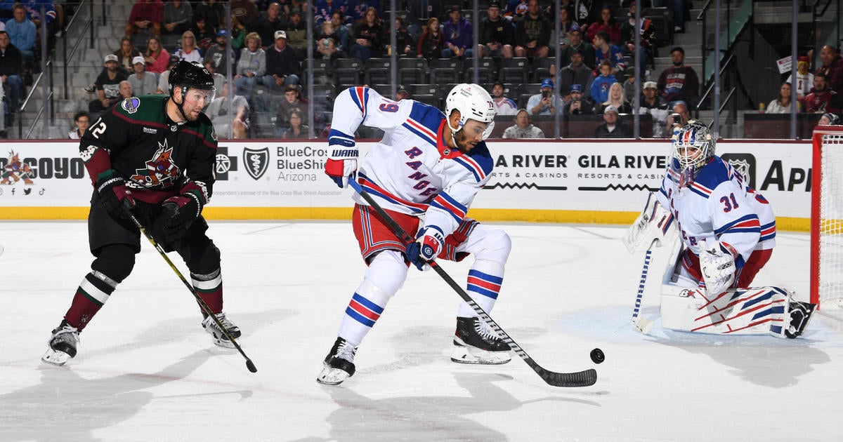 Mika Zibanejad's Third-period Goal Lifts Rangers Over Coyotes - CBS New ...