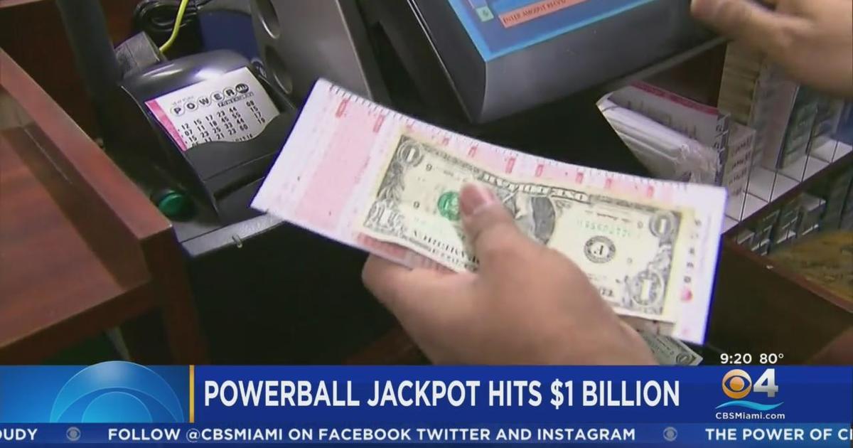 Feeling Blessed? Powerball jackpot at a billion bucks for Monday drawing