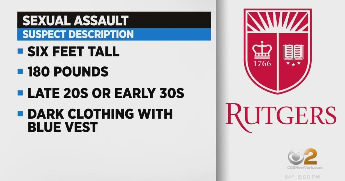 String Of Sexual Assaults Shakes Rutgers University Cbs New York 